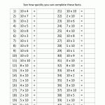 10 Times Table | Times Tables Worksheets Printable