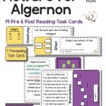 19 Task Cards. Use The Intriguing Short Story, “Flowers For Algernon | Flowers For Algernon Printable Worksheets