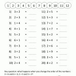 1St Grade Math Worksheets Mental Addition To 12 1.gif 1,000×1,294 | Free Printable Math Worksheets For Grade 1