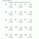 2 Digit Addition Worksheets | Printable 2 Digit Addition Worksheets