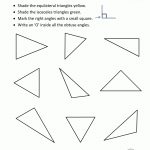 2D Shapes Worksheets | Free Printable Geometry Worksheets For Middle School