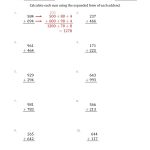 3 Digit Expanded Form Addition (A)   Free Printable Expanded | Free Printable Expanded Notation Worksheets