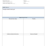 48 Smart Goals Templates, Examples & Worksheets ᐅ Template Lab | Printable Goal Setting Worksheet For High School Students