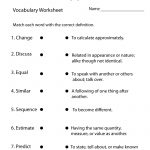 4Th Grade English Worksheets | Two Ways To Print This Free   Free | Free Printable 7Th Grade Vocabulary Worksheets