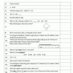 5Th Grade Mental Math Worksheet 5Th Grade 2 | School | Mental Maths | Printable 5Th Grade Math Worksheets With Answer Key