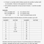 67 Beautiful Of Factors Worksheet Grade 4 Stock | Math 4 Today Grade 4 Printable Worksheets