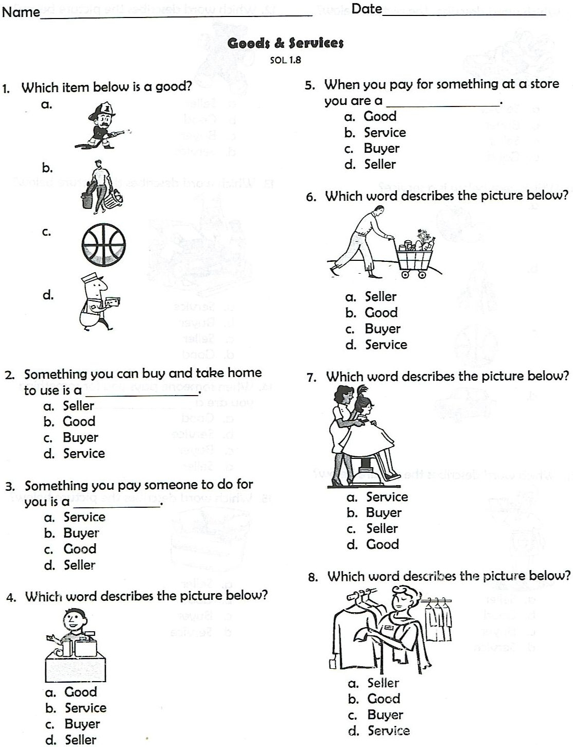 Worksheets Social Studies