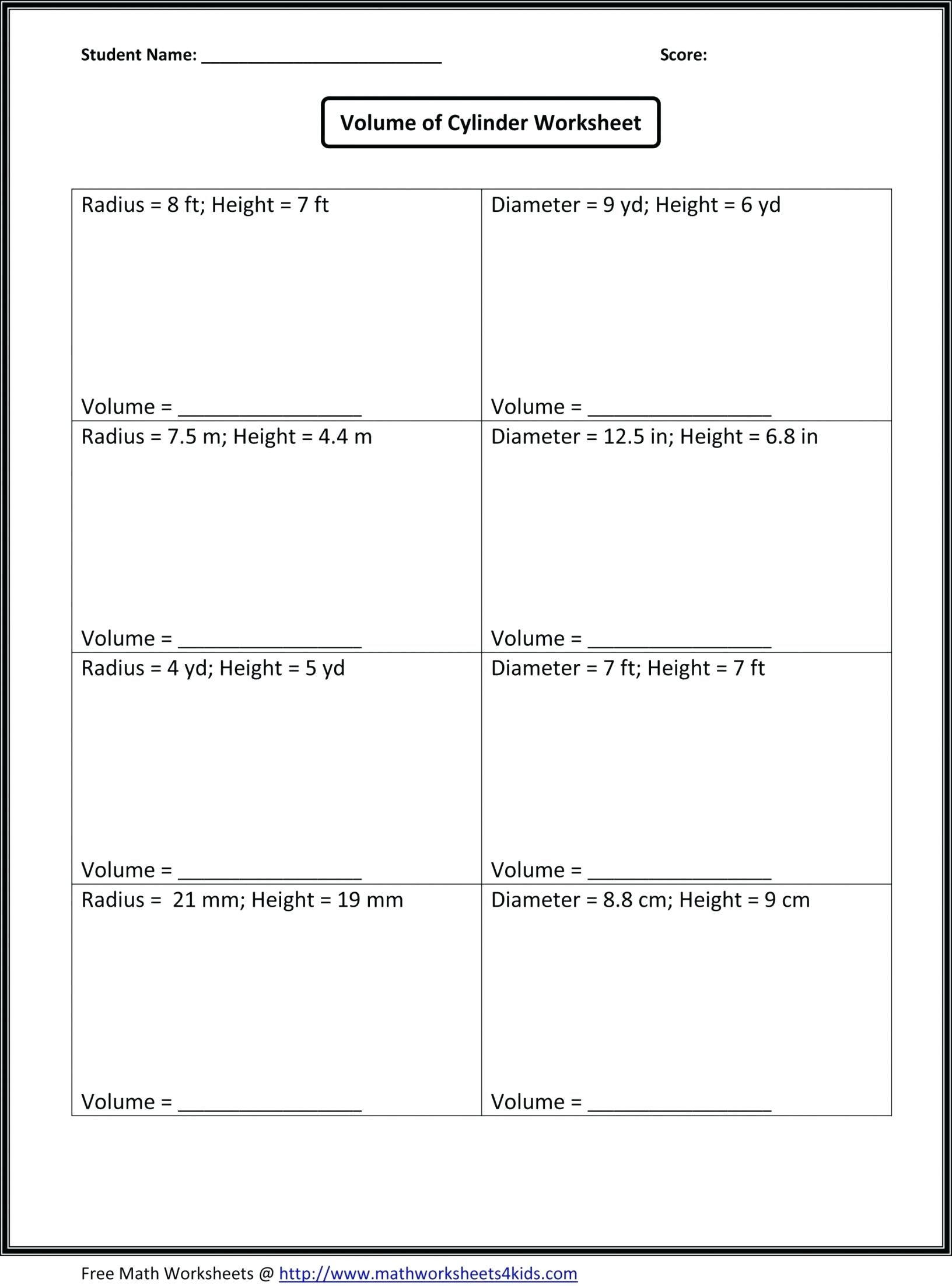 8Th Grade Math Problems With Answers Grade Math Worksheet Worksheets | Free Printable Math Worksheets For 7Th 8Th Graders