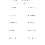 8Th Grade Pre Algebra Worksheet Grade Math Worksheets 8Th Grade Pics | Free Printable Pre Algebra Worksheets
