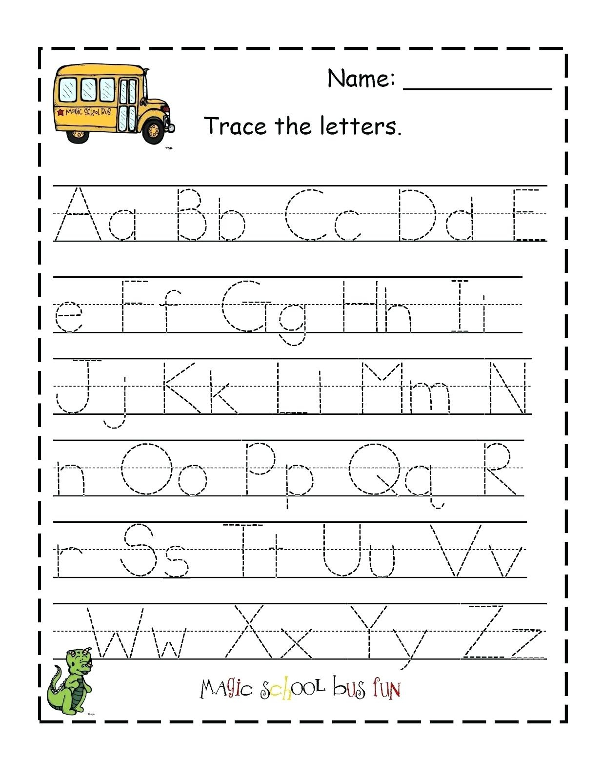 Abc Traceable Tracing Alphabet Kiddo Shelter Abc Traceable Sheets | Traceable Abc Printable Worksheets