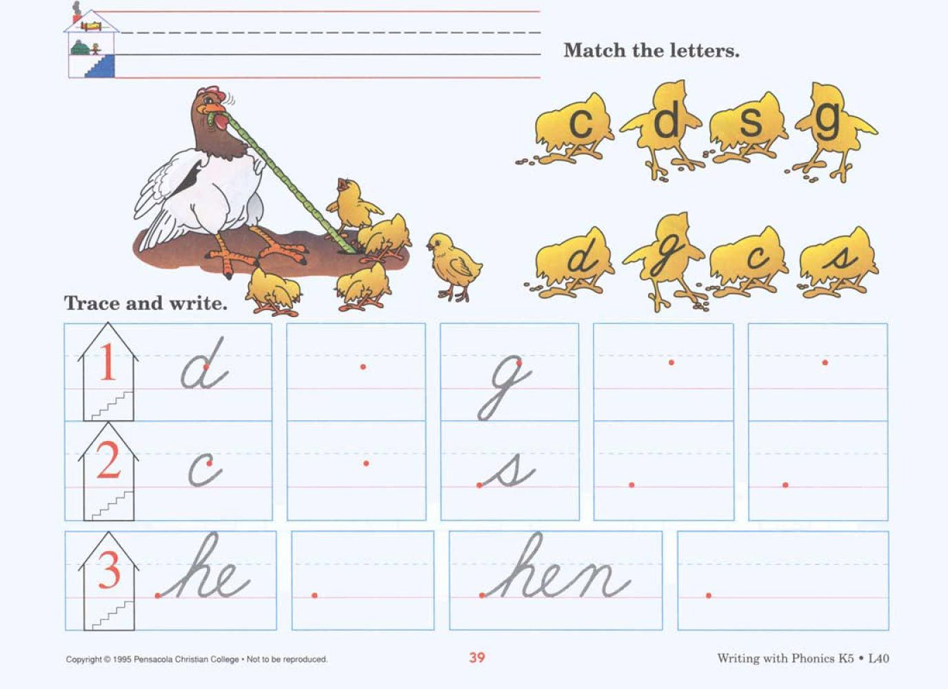 Abeka Worksheets | Writing With Phonics K5 Cursive | School | Abeka Printable Worksheets