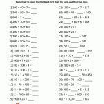 Activities Place Value | Printable Math Worksheets Place Value | Place Value Hundreds Tens Ones Worksheets Printable