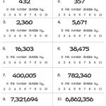 Acumen Divisibility Rules Games Printable Bing Images, Kindergarten | Divisibility Rules Worksheet Printable