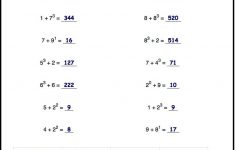 Free Printable Math Worksheets For 6Th Grade