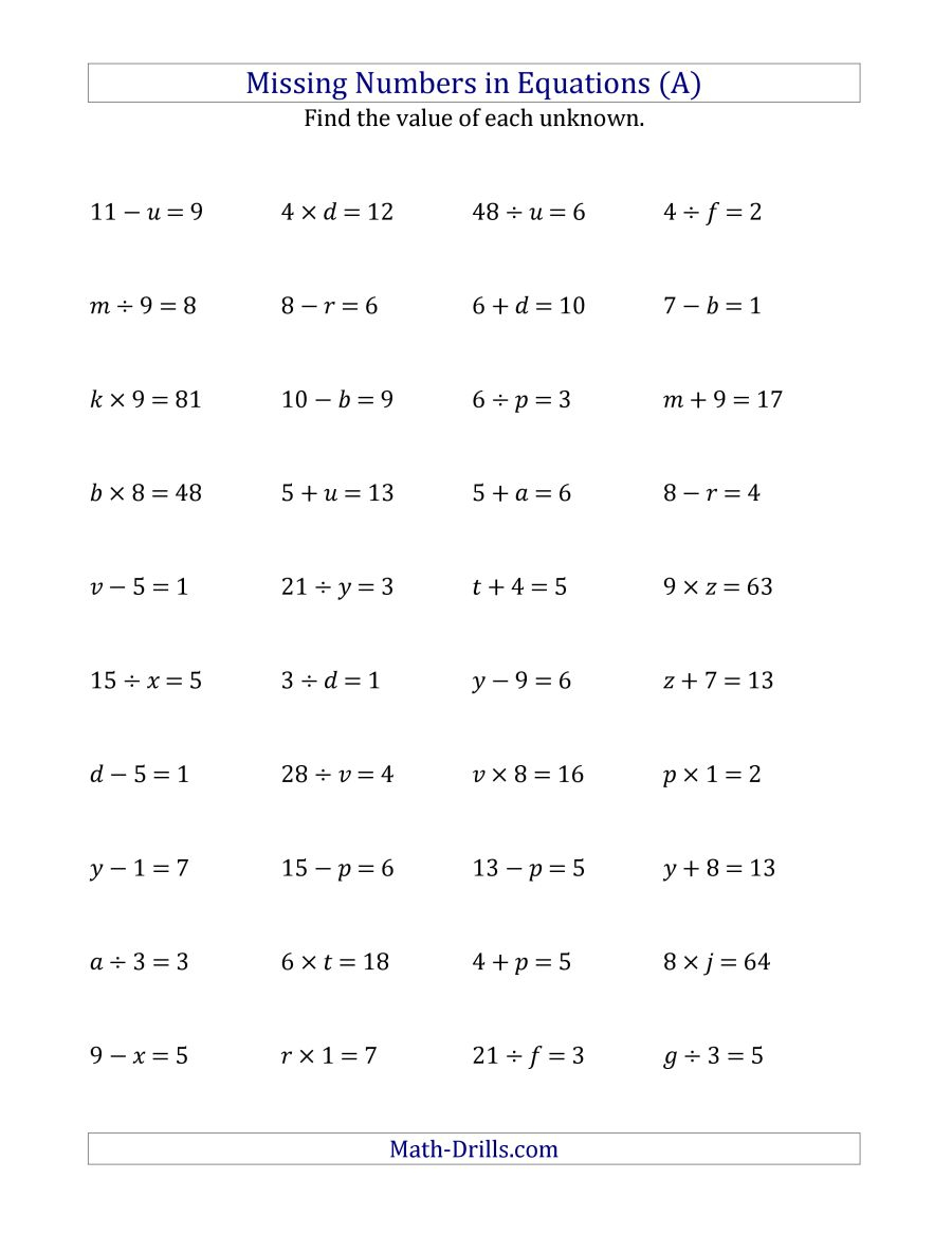 Algebra: Printables Algebra Problems Worksheet Lemonlilyfestival | Printable Algebra Worksheets