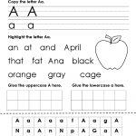 Alphabet Letters | Kid's Korner | Alphabet Worksheets, Beginning Of | Free Printable Alphabet Worksheets For Grade 1