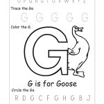 Alphabet Worksheets For Preschoolers | Alphabet Worksheet Big Letter | Letter G Printable Worksheets