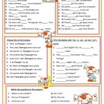 Am, Is, Are, Has, Have Worksheet   Free Esl Printable Worksheets | Esl Teacher Handouts Grammar Worksheets And Printables