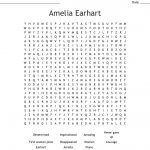 Amelia Earhart Word Search   Wordmint | Amelia Earhart Free Worksheets Printable