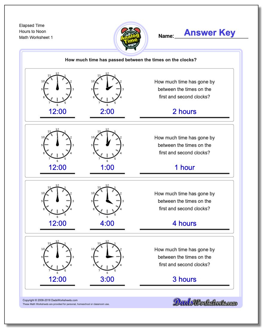  Free Printable Elapsed Time Worksheets For Grade 3 Printable Worksheets