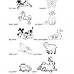 Animal Sounds/ Names Worksheet   Free Esl Printable Worksheets Made | Animal Sounds Printable Worksheets