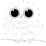 Baby Owl Dot To Dot Printable Worksheet   Connect The Dots | Owl Babies Printable Worksheets