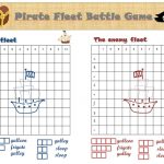 Battleship Printable Game   The Pirate Version! | ***tips & Tricks | Printable Barrier Games Worksheets