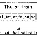Beautiful Math Worksheets For Kindergarten Pdf Fun Worksheet In | Free Printable Word Family Worksheets For Kindergarten