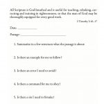 Bible Study Worksheet | Forms For Download | Organize :: Planner | Free Printable Bible Study Worksheets