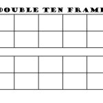 Blank Double Ten Frame Printable | Math | Ten Frames, Frame Template | Ten Frame Printable Worksheets