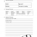 Book Report Form For Non Fiction Worksheet   Free Esl Printable | Book Report Printable Worksheets
