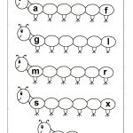 Caterpillar Alphabet Practice. Free Printable! | #kindergarten | Free Printable Worm Worksheets
