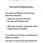 Character Development Worksheet   Free Esl Printable Worksheets Made | Character Development Worksheet Printable