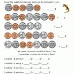 Charlie   Printable Money Worksheets Counting Nickels And Pennies | First Grade Money Worksheets Printable