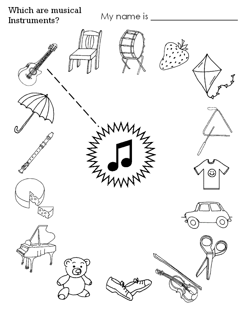 Childrens Printable Activities – With Activity For Kids Also Basic | Free Printable Preschool Music Worksheets