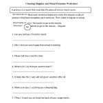 Choosing Singular Or Plural Pronouns Worksheet | School Stuff   Free | Free Printable Pronoun Worksheets For 2Nd Grade