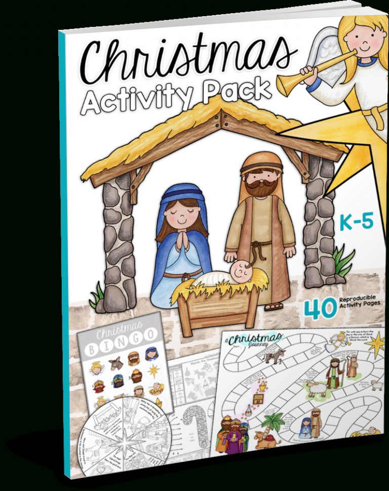 Christmas Bible Printables - Christian Preschool Printables | Christian ...