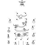 Christmas Dot To Dot   24 Free Dot To Dot Printable Worksheets For Kids | Free Christmas Connect The Dots Worksheets Printable
