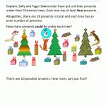 Christmas Math Worksheets | 4Th Grade Christmas Worksheets Printables