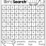 Christmas Word Search! | School Holidays Christmas | Pinterest | Free Printable Christmas Worksheets For Third Grade
