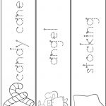 Christmas Word Tracing Practice | A To Z Teacher Stuff Printable | Printable Name Tracing Worksheets