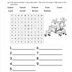 Christmas Worksheets And Printouts | Christmas Worksheets Printables