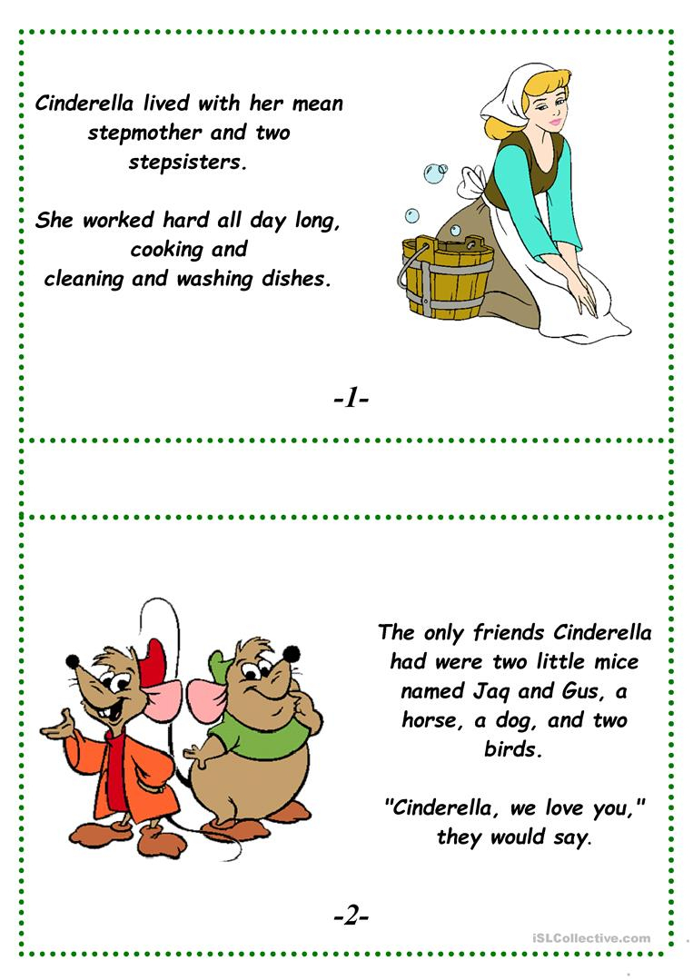 Cinderella (A Fairy Tale) Worksheet - Free Esl Printable Worksheets | Fairy Tale Printable Worksheets