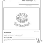Coloring Page State Flag Idaho Printable Worksheet – Surviving The | Free Printable Arkansas History Worksheets