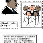Coloring Pages ~ Free Printable Coloringes Of Martin Luther King Jr | Free Printable Martin Luther King Worksheets For Kindergarten
