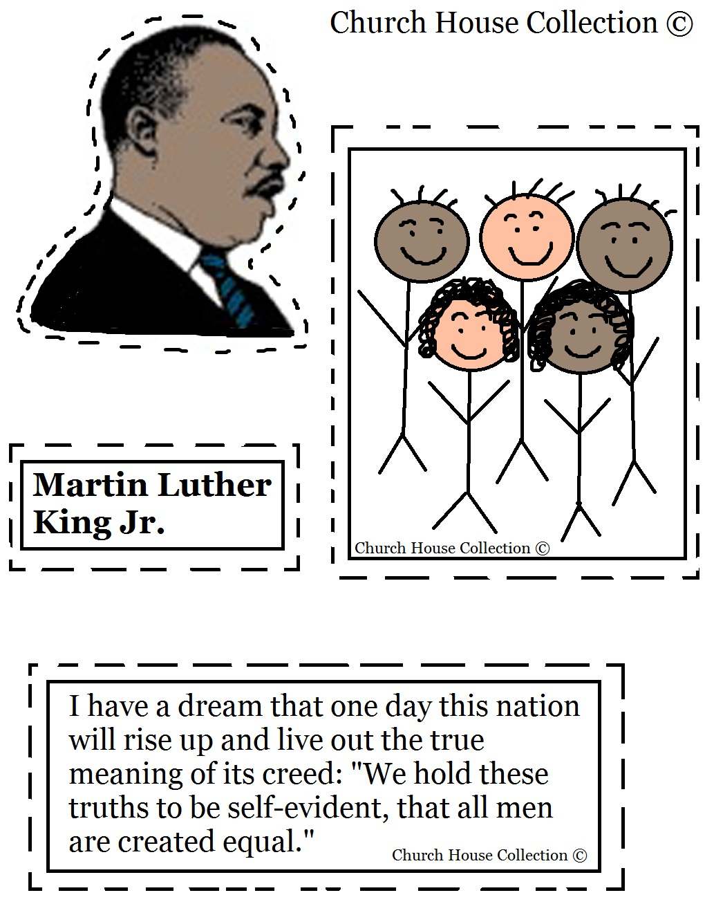 Coloring Pages ~ Free Printable Coloringes Of Martin Luther King Jr | Free Printable Martin Luther King Worksheets For Kindergarten
