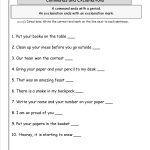 Command Or Exclamation Worksheet | Reading | Types Of Sentences | 3Rd Grade Language Arts Worksheets Printables