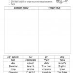 Common And Proper Nouns Worksheet   Free Esl Printable Worksheets | Common And Proper Nouns Printable Worksheets