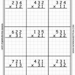 Common Core Elementary Math Examples   Adding And Subtracting | Free Printable Double Digit Multiplication Worksheets