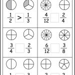 Comparing Fractions Worksheets    3Rd Grade #math #school | School's | Free Printable Fraction Worksheets For Third Grade